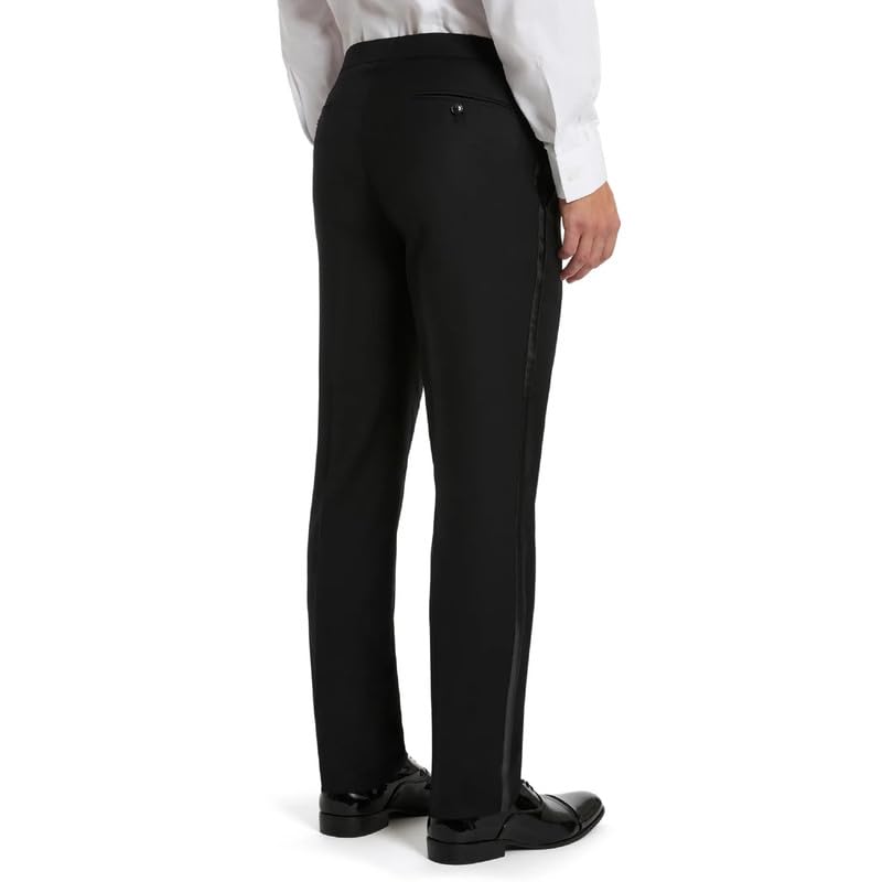 Modern Fit Wool Tuxedo Dress Pants