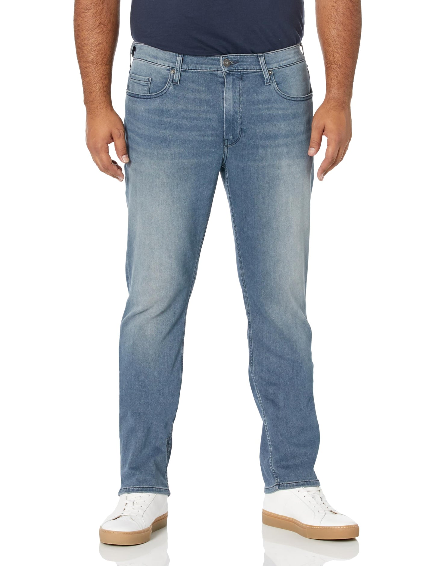 Slim Straight Stretch Denim Jeans
