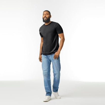Gildan Adult Softstyle Cotton T-Shirt, Style G64000, Multipack