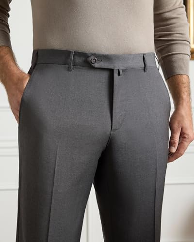 Italian Wool Tailored Dress Trousers