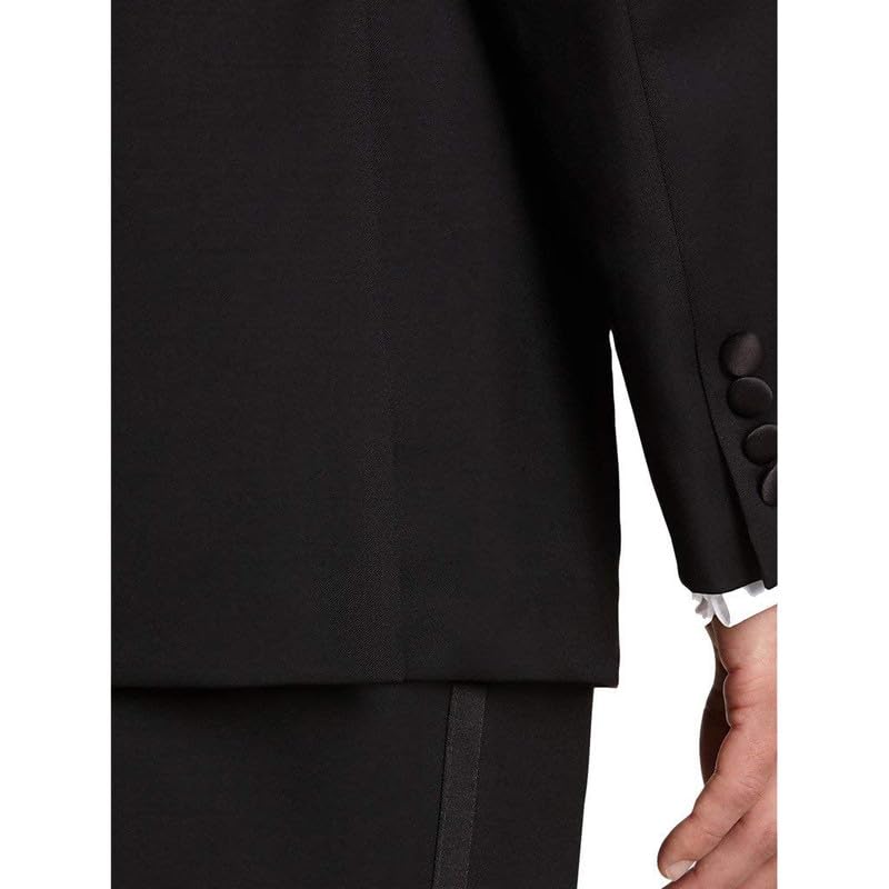 Modern Fit Wool Tuxedo Dress Pants