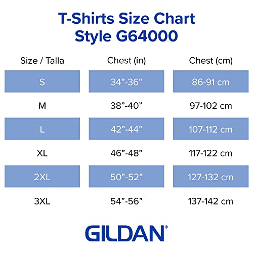 Gildan Adult Softstyle Cotton T-Shirt, Style G64000, Multipack
