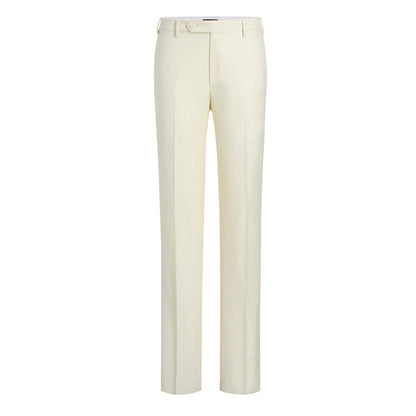 Italian Serge Wool Tailored Dress Pants