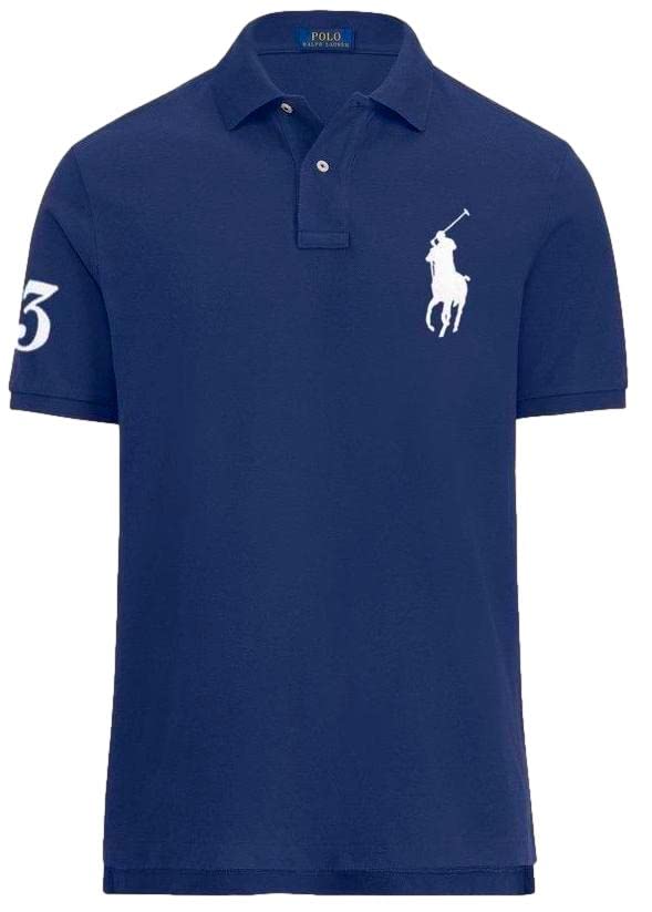 Classic Fit Mesh Polo Shirt For Men