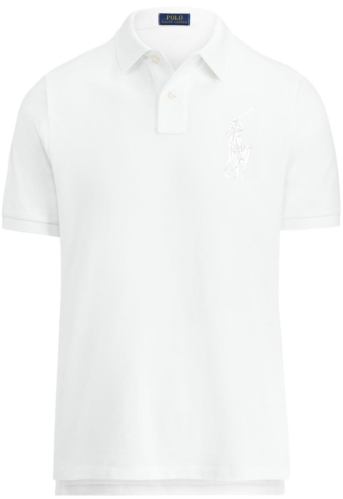 Classic Fit Mesh Polo Shirt For Men