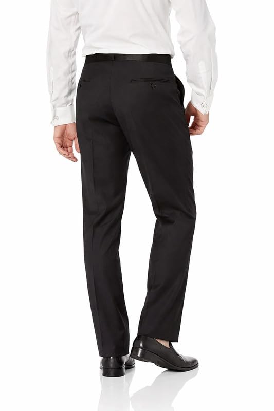 Modern Fit Wool Tuxedo Dress Pants
