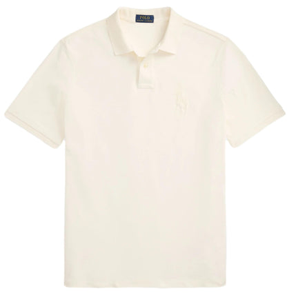 Classic Fit Mesh Polo Shirt For Men