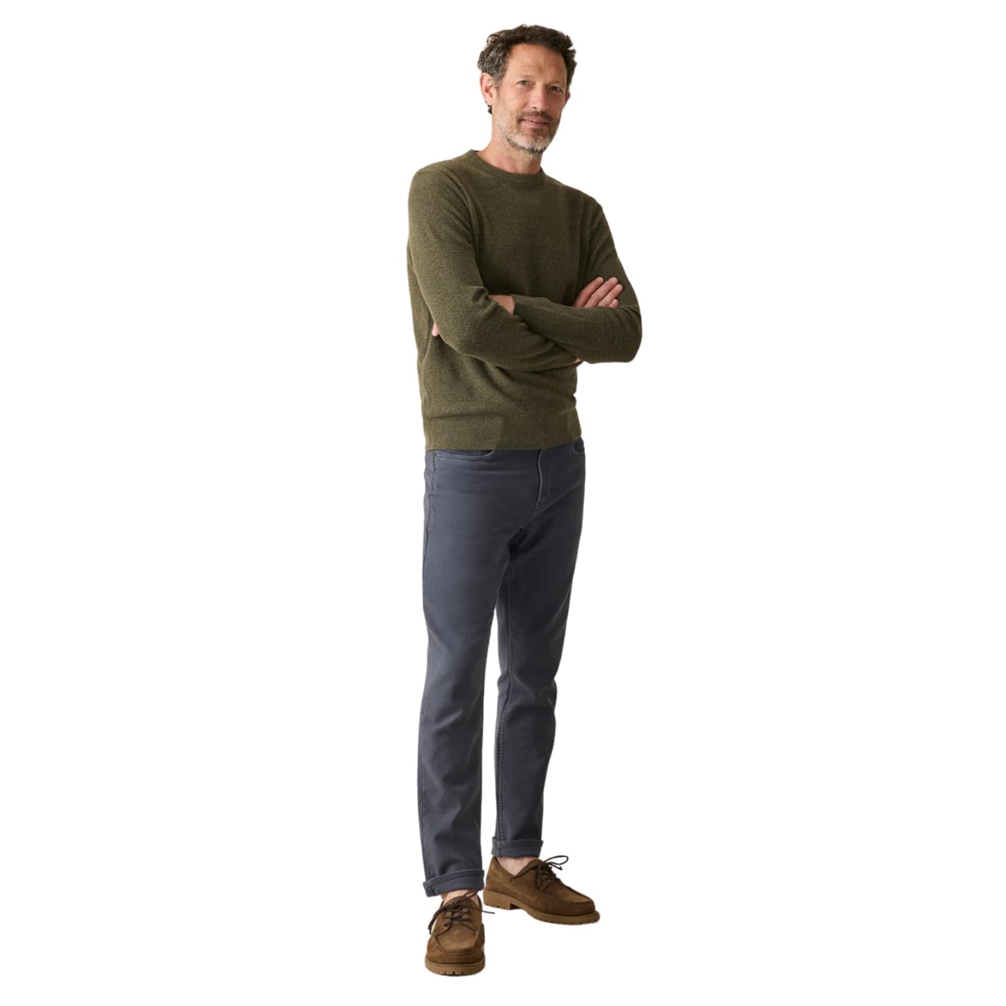 Stretch Terry Five Pocket Casual Pants