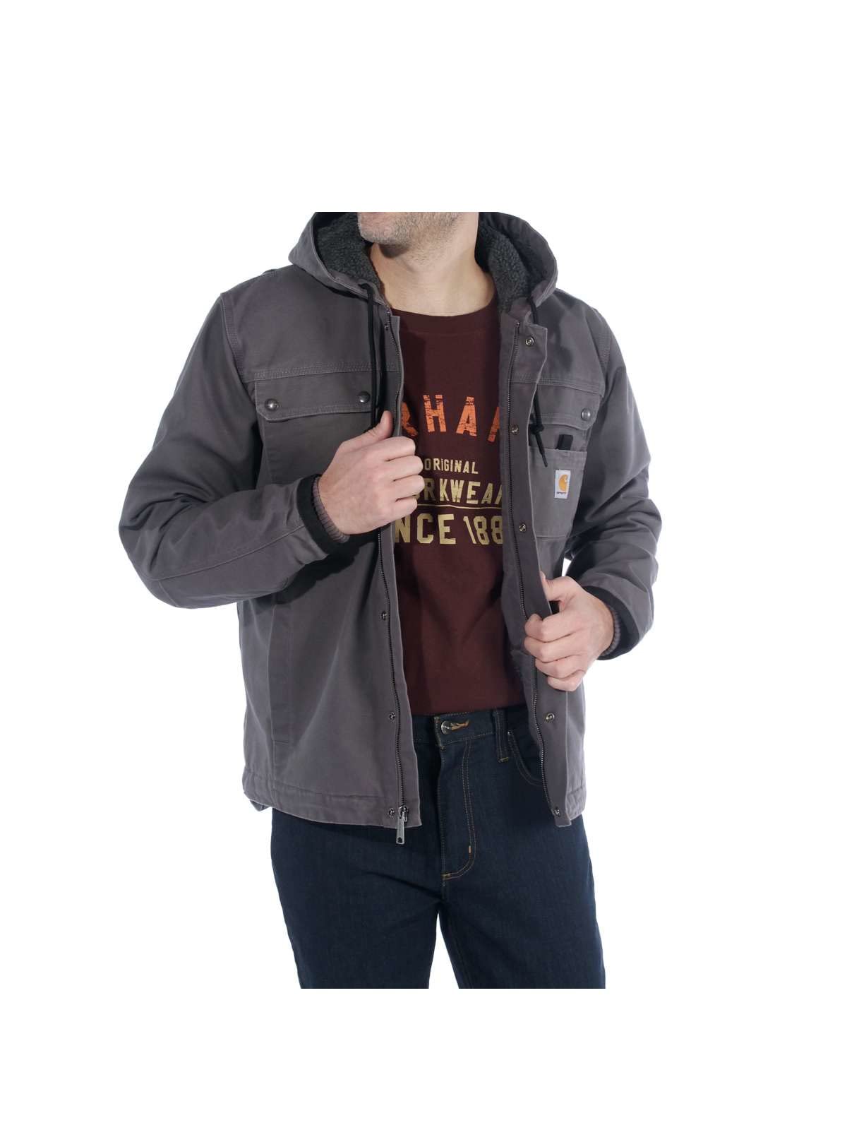 Washed Duck Canvas Work Jacket