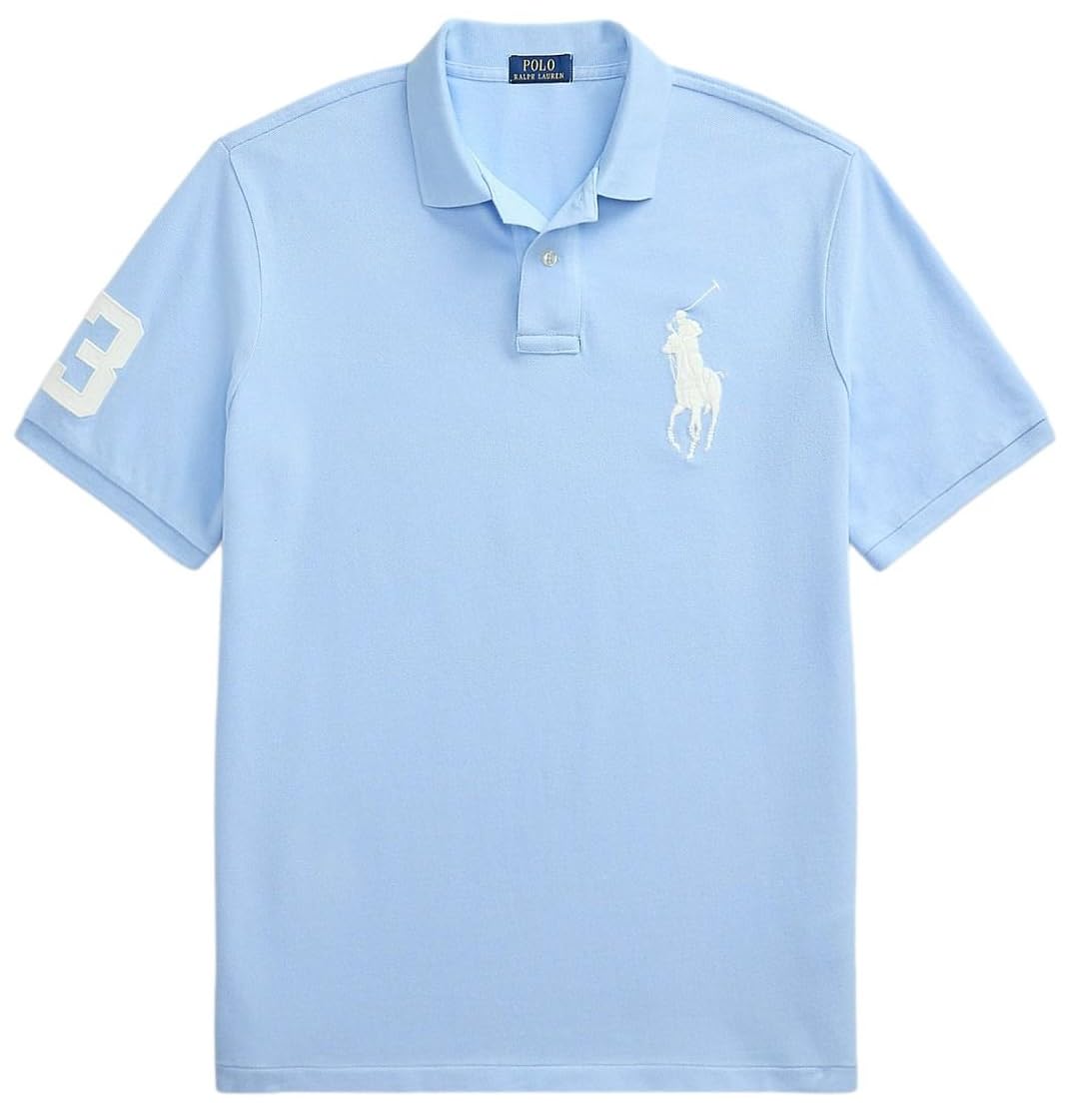 Classic Fit Mesh Polo Shirt For Men