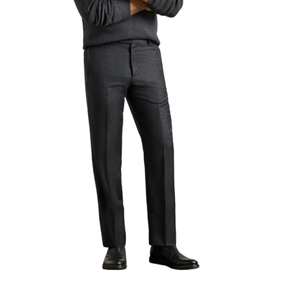 Italian Serge Wool Tailored Dress Pants