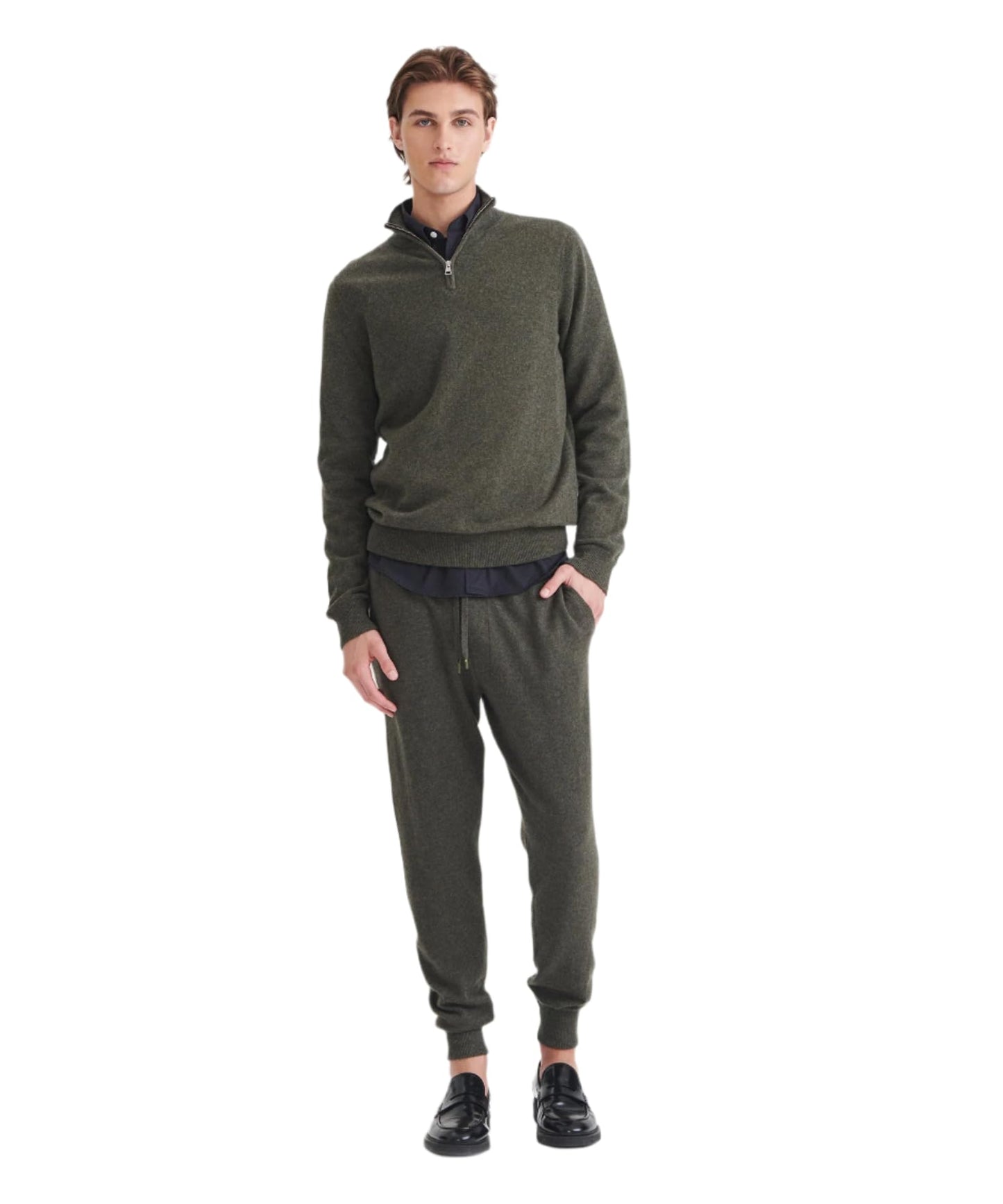 Cashmere Off-Duty Jogger Pants