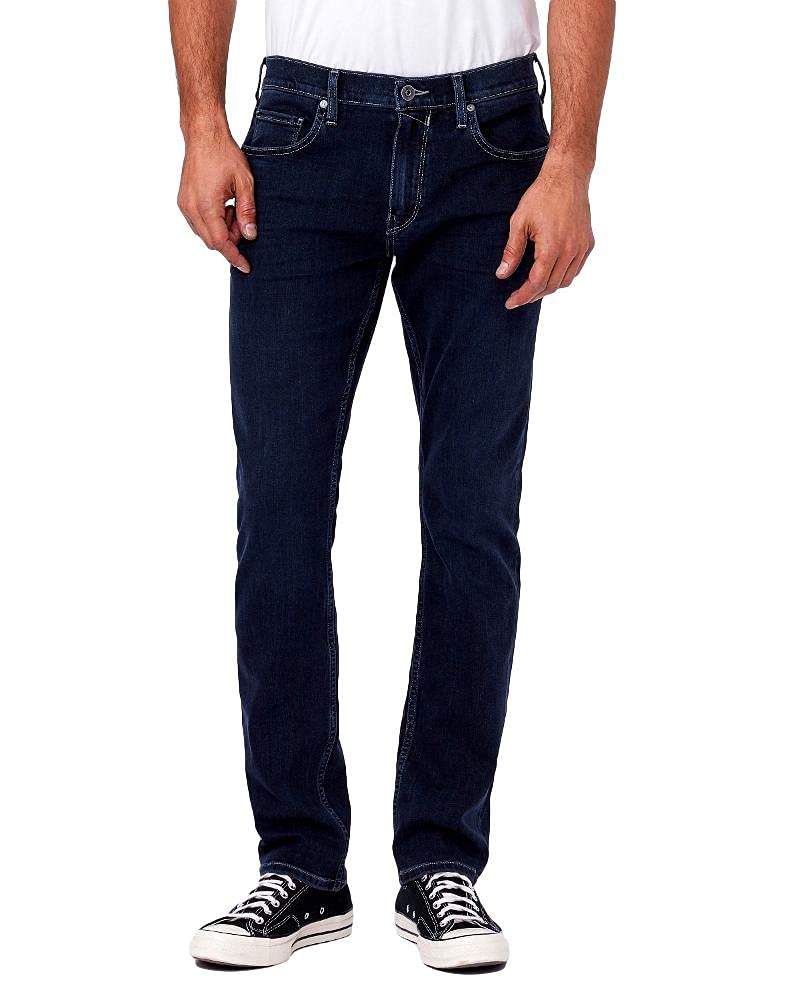 Slim Straight Stretch Denim Jeans