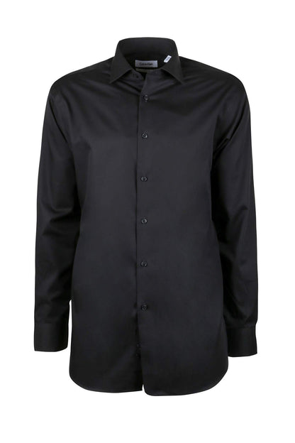 Slim Fit Non Iron Herringbone Dress Shirt