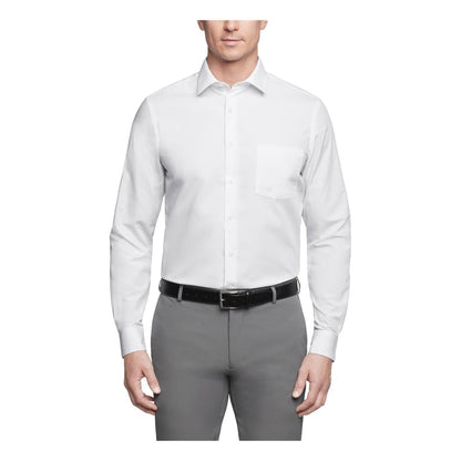Regular Fit Solid Poplin Dress Shirt