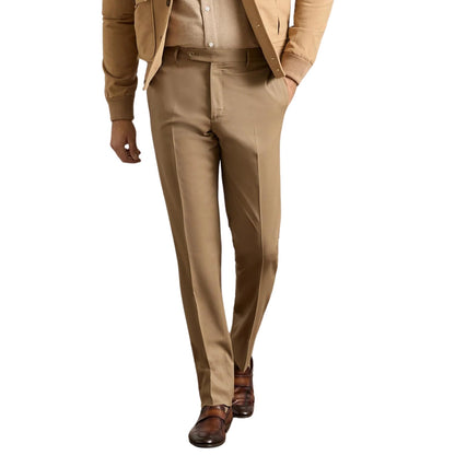 Italian Wool Pleated Tailored Trousers