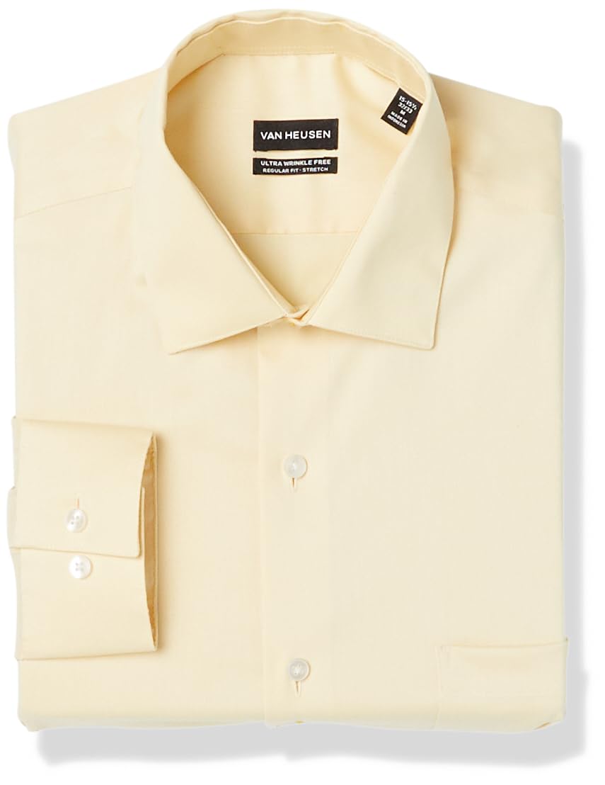 Regular Fit Wrinkle Free Stretch Dress Shirt