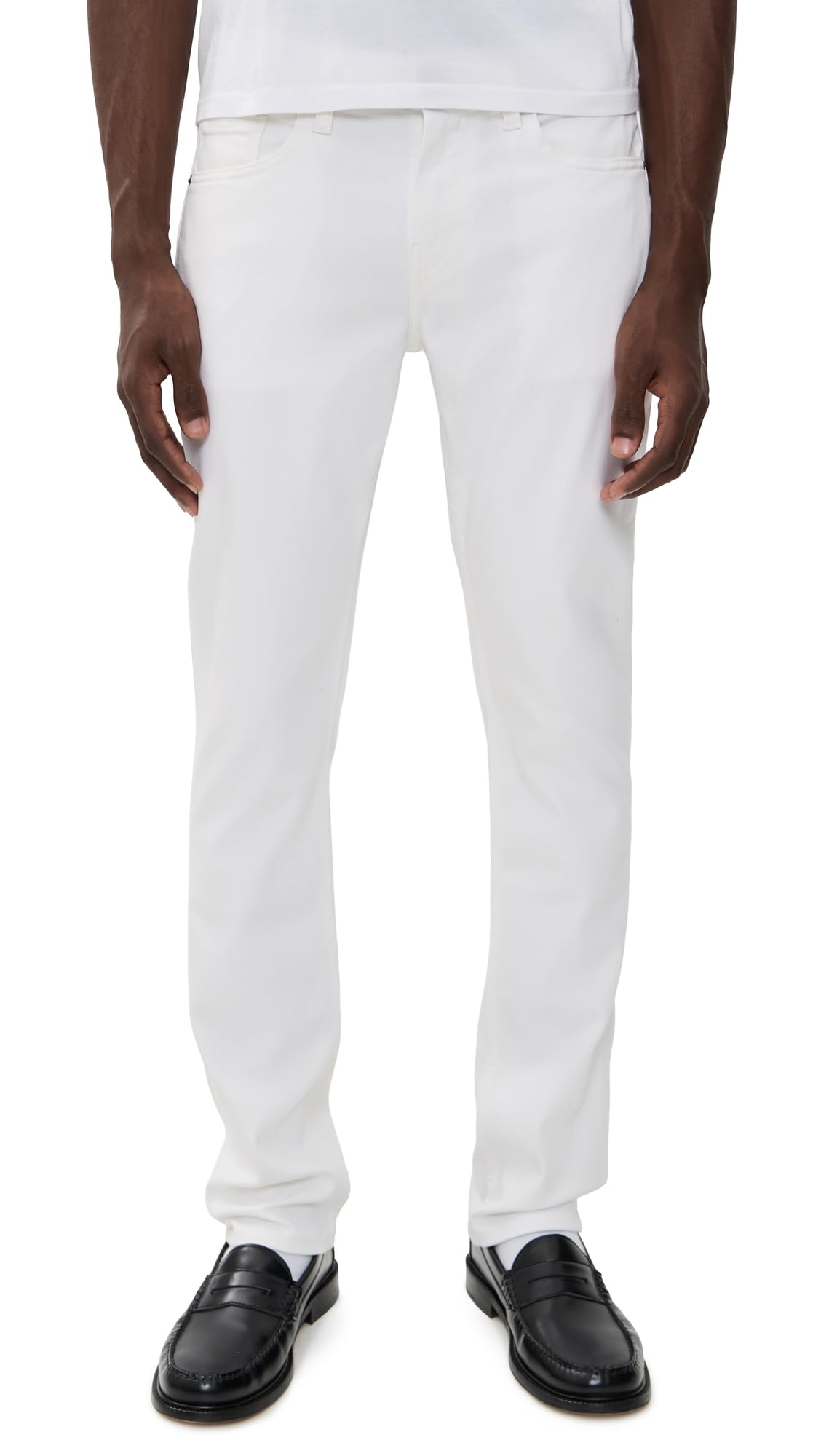Slim Straight Stretch Denim Jeans