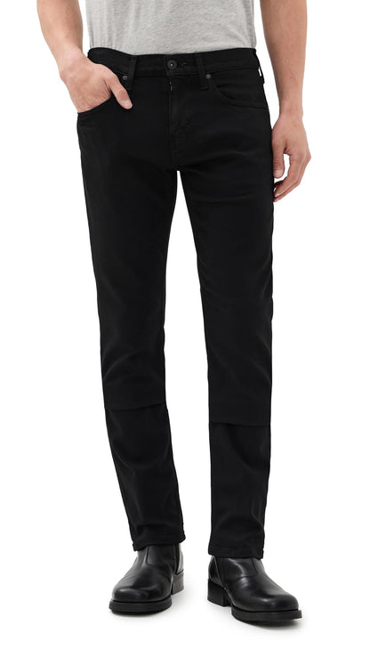Slim Straight Stretch Denim Jeans