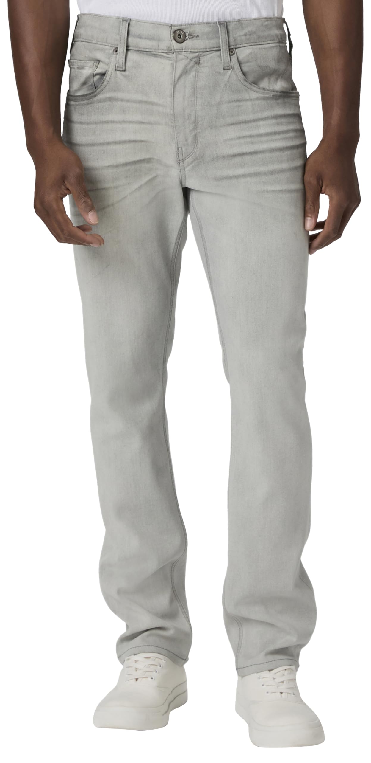 Slim Straight Stretch Denim Jeans