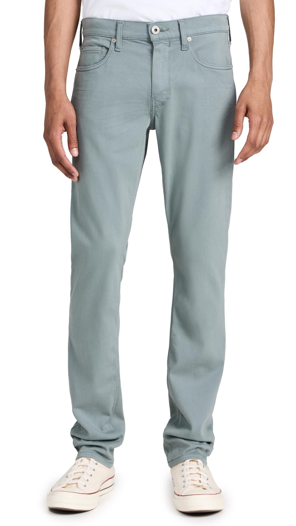 Slim Straight Stretch Denim Jeans