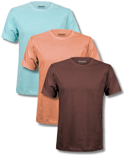 Kingsted T-Shirts for Men Pack - Royally Comfortable - Super Soft Premium Fabric - Well-Crafted Classic Tee