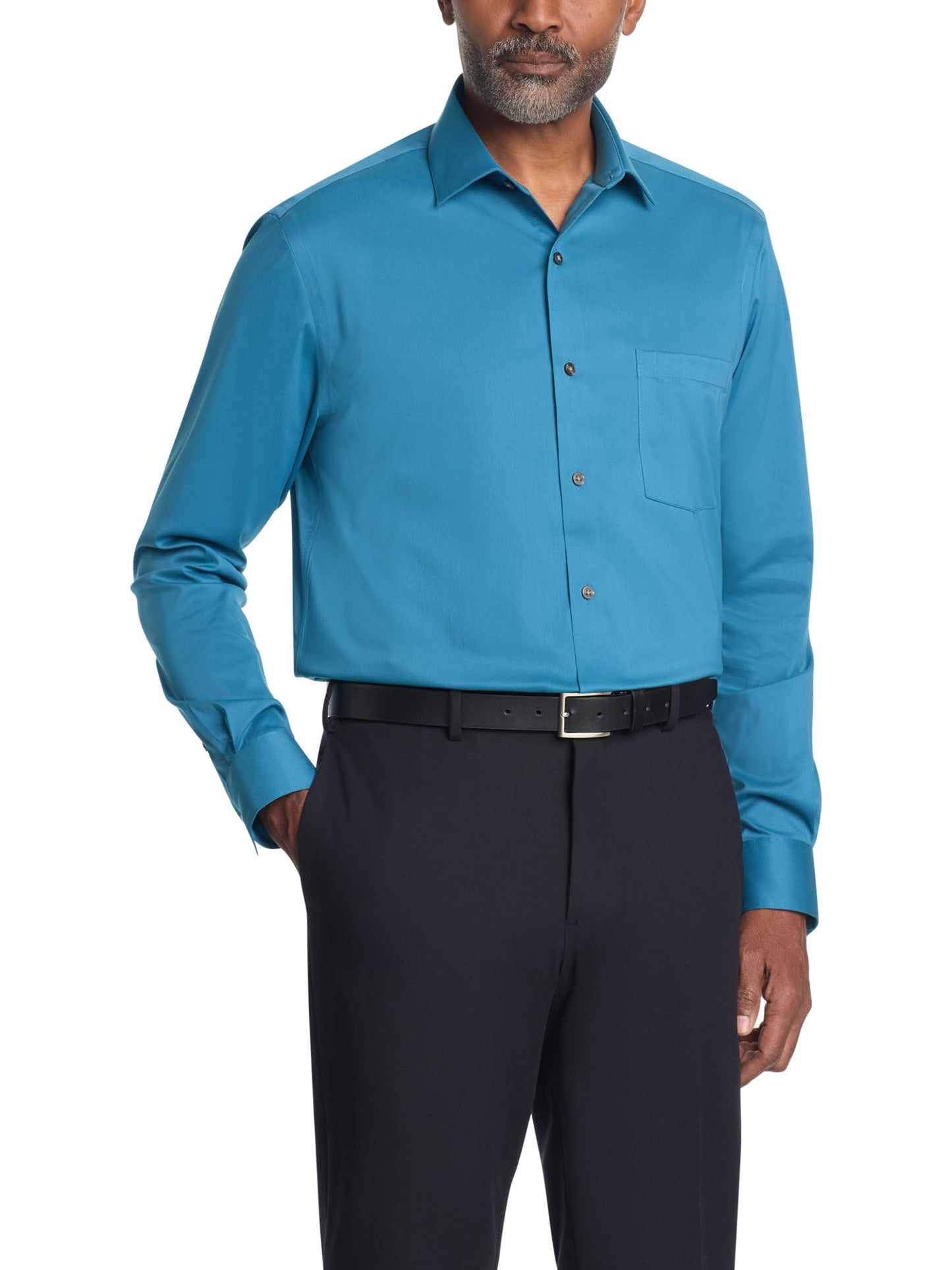 Regular Fit Wrinkle Free Stretch Dress Shirt