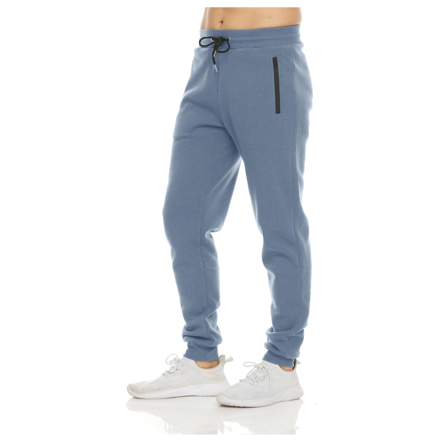 Fleece Active Jogger Pants With Zipper Pockets