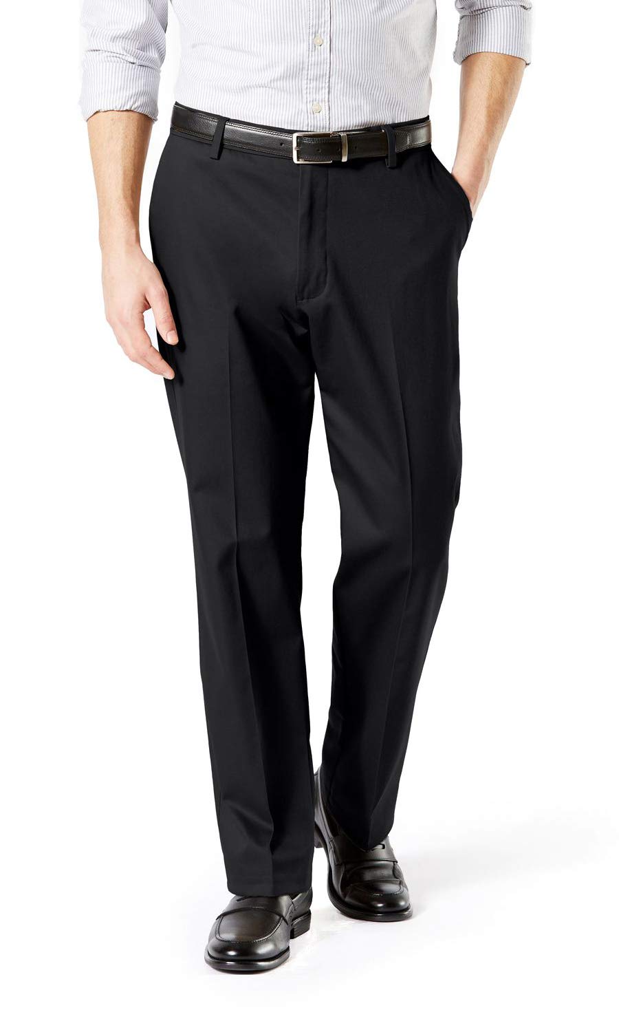 Classic Fit Cotton Stretch Khaki Pants