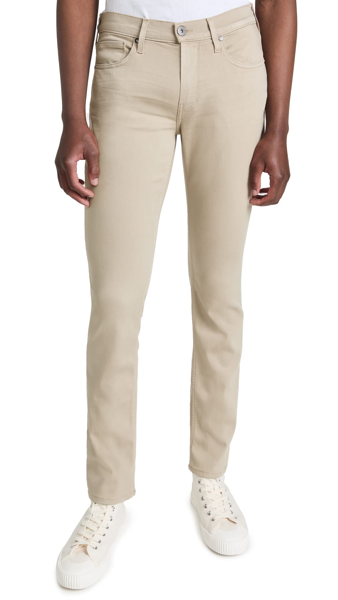 Slim Straight Stretch Denim Jeans