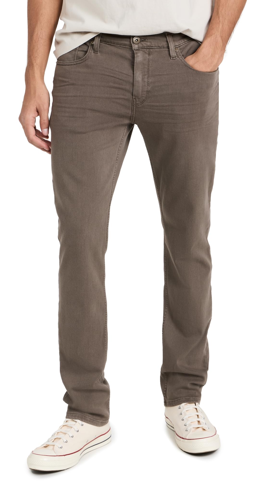 Slim Straight Stretch Denim Jeans