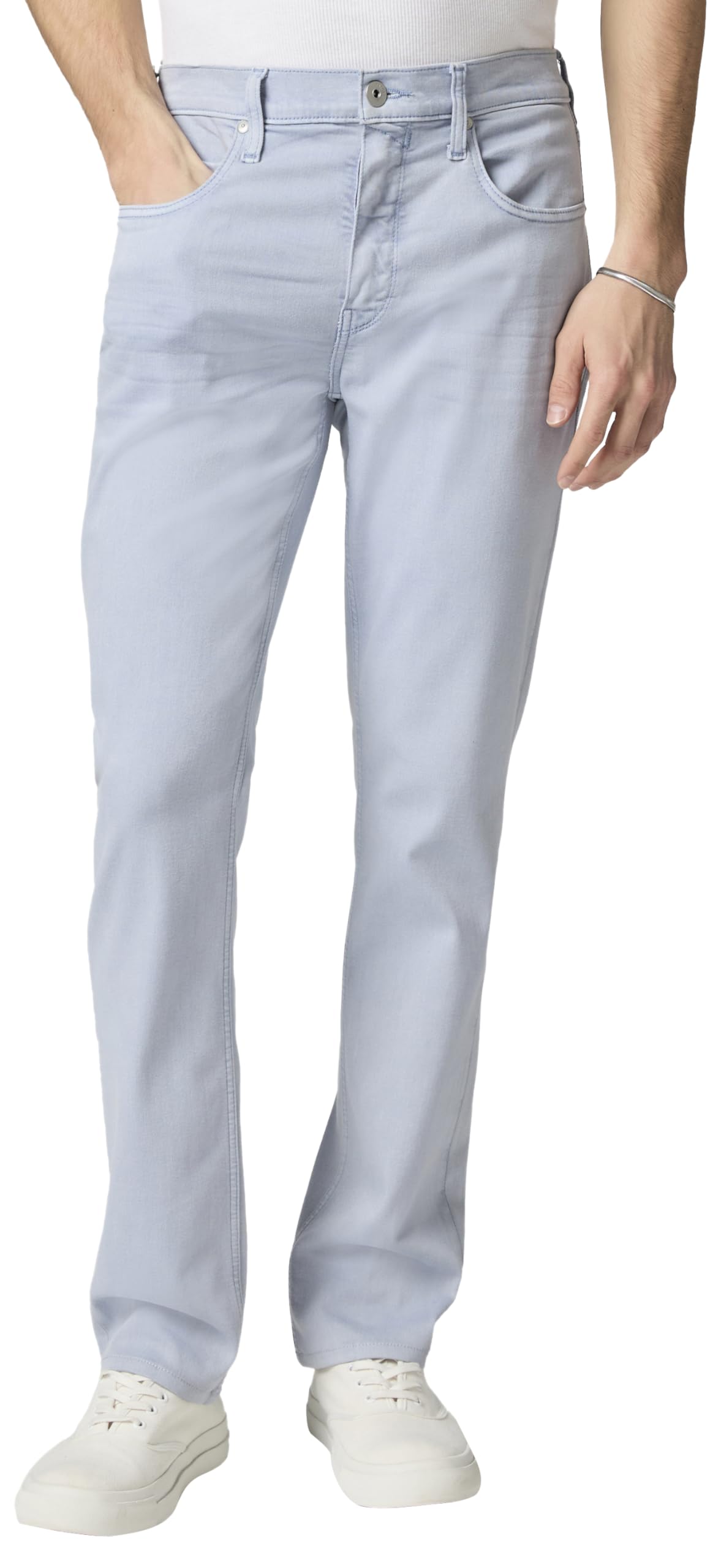 Slim Straight Stretch Denim Jeans