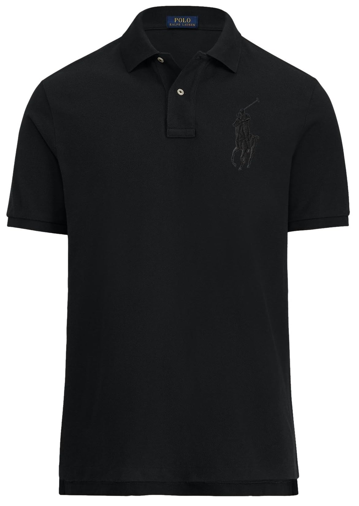 Classic Fit Mesh Polo Shirt For Men