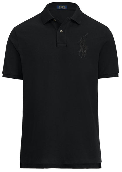 Classic Fit Mesh Polo Shirt For Men