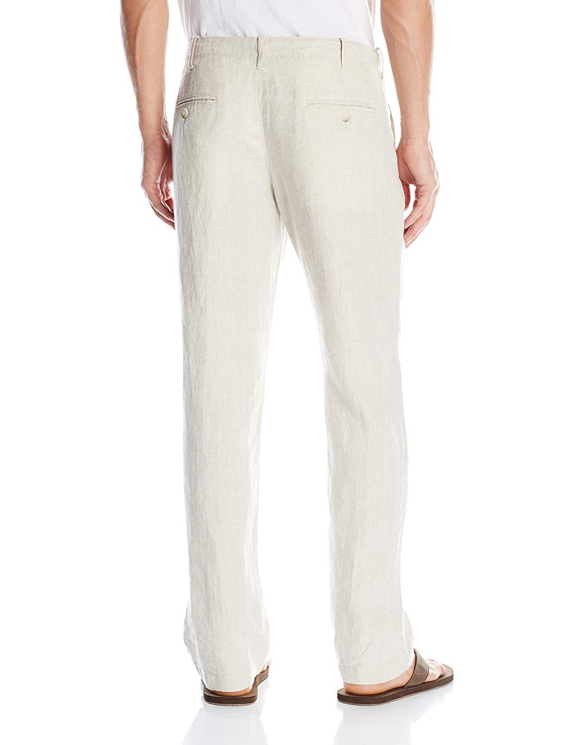 Lightweight Linen Drawstring Casual Pants