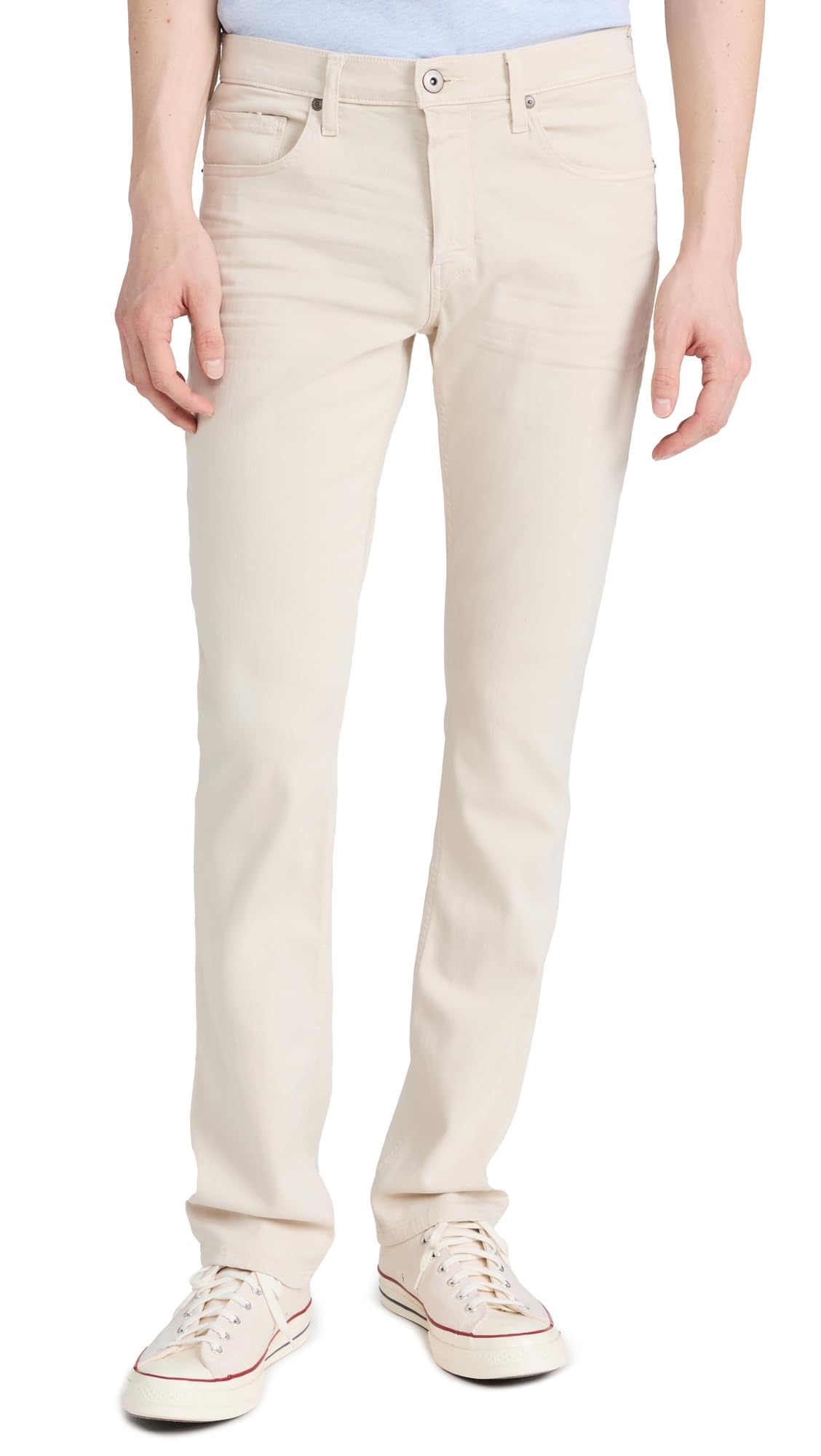 Slim Straight Stretch Denim Jeans
