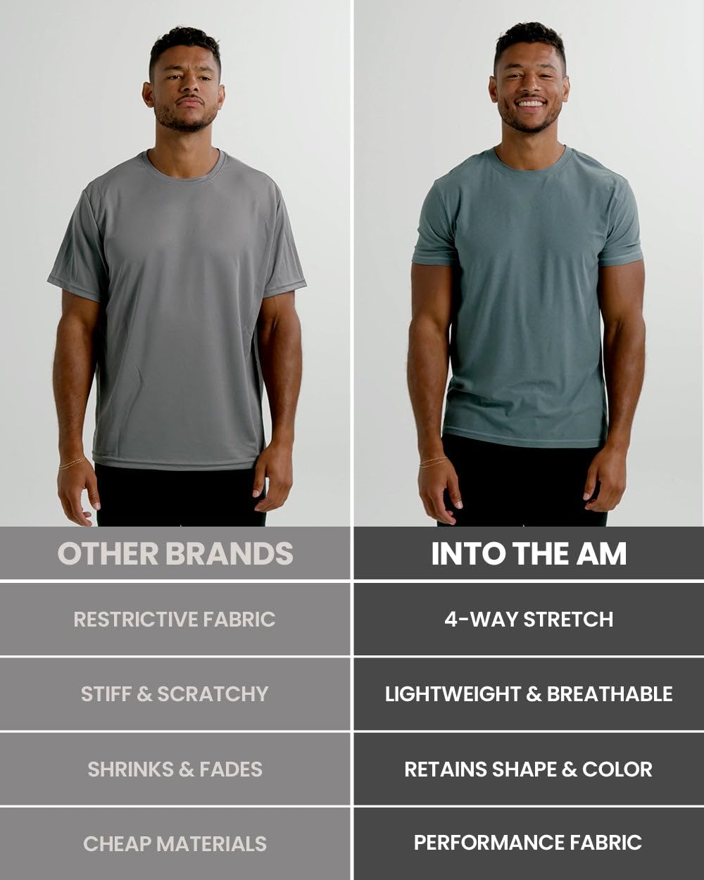 Performance Dry-Fit Athletic Training T-Shirt