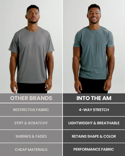 Performance Dry-Fit Athletic Training T-Shirt