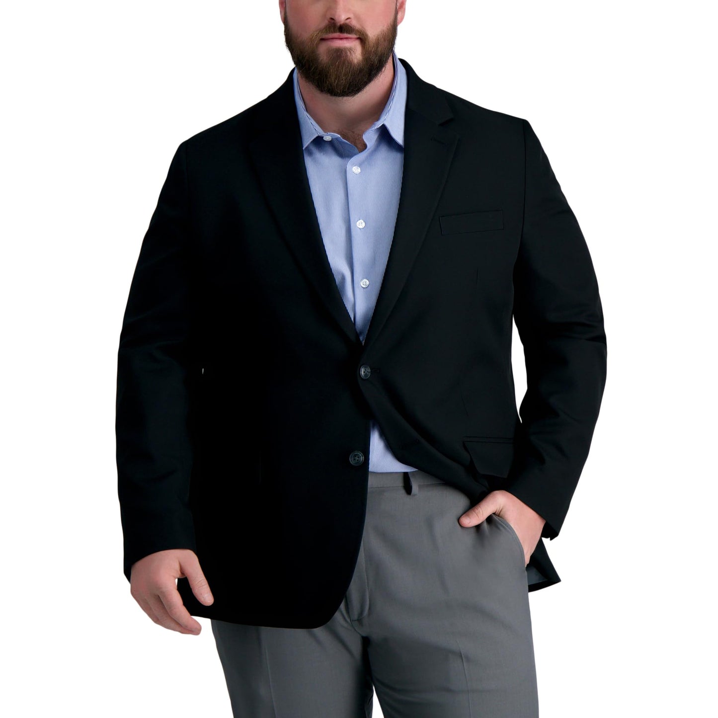 Classic Fit Gabardine Performance Blazer