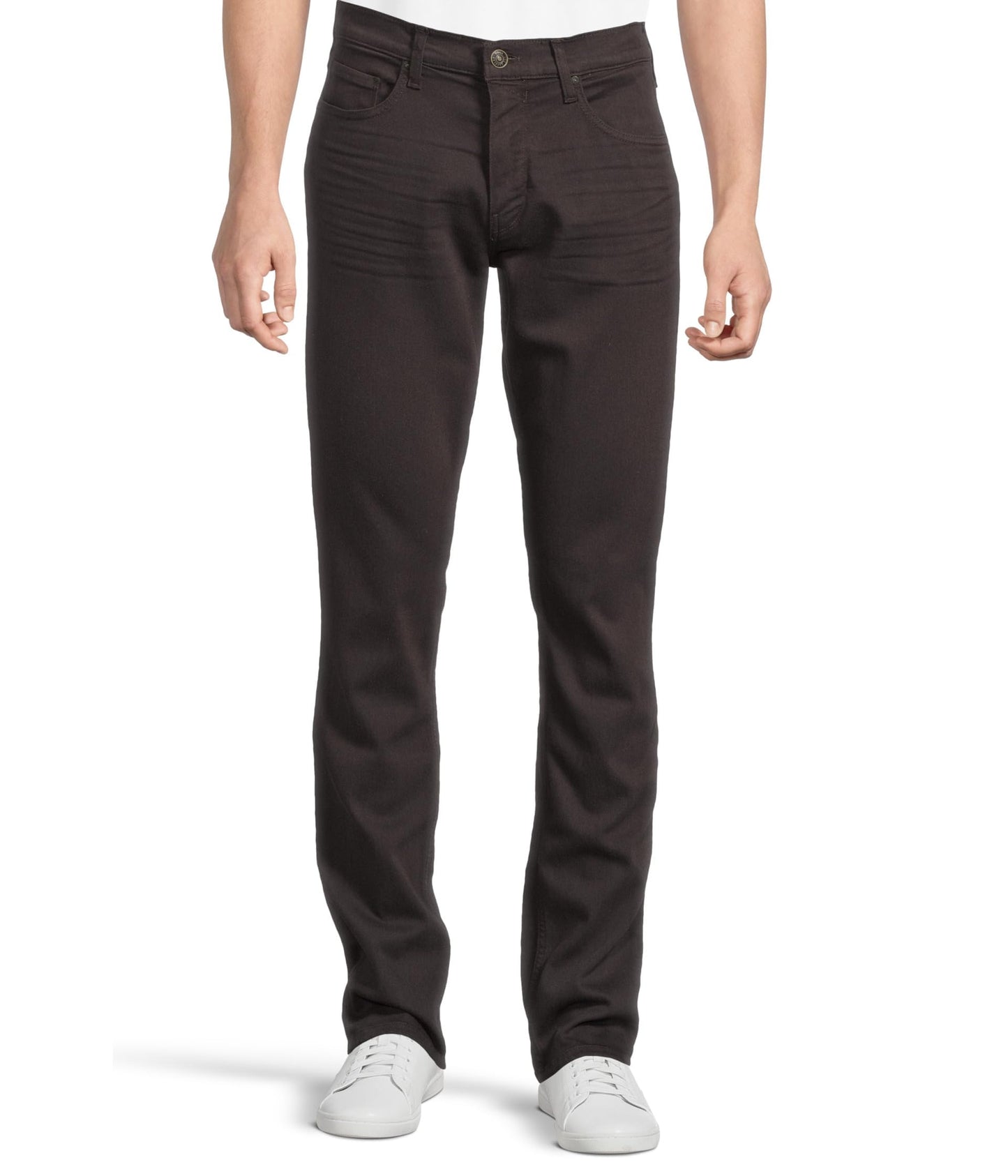 Slim Straight Stretch Denim Jeans