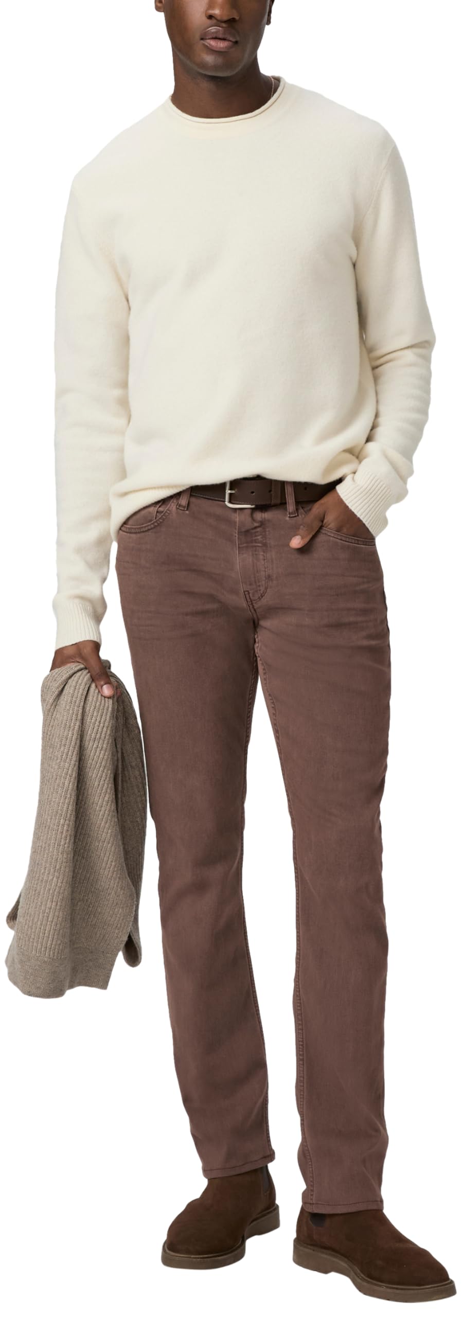 Slim Straight Stretch Denim Jeans