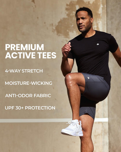 Performance Dry-Fit Athletic Training T-Shirt
