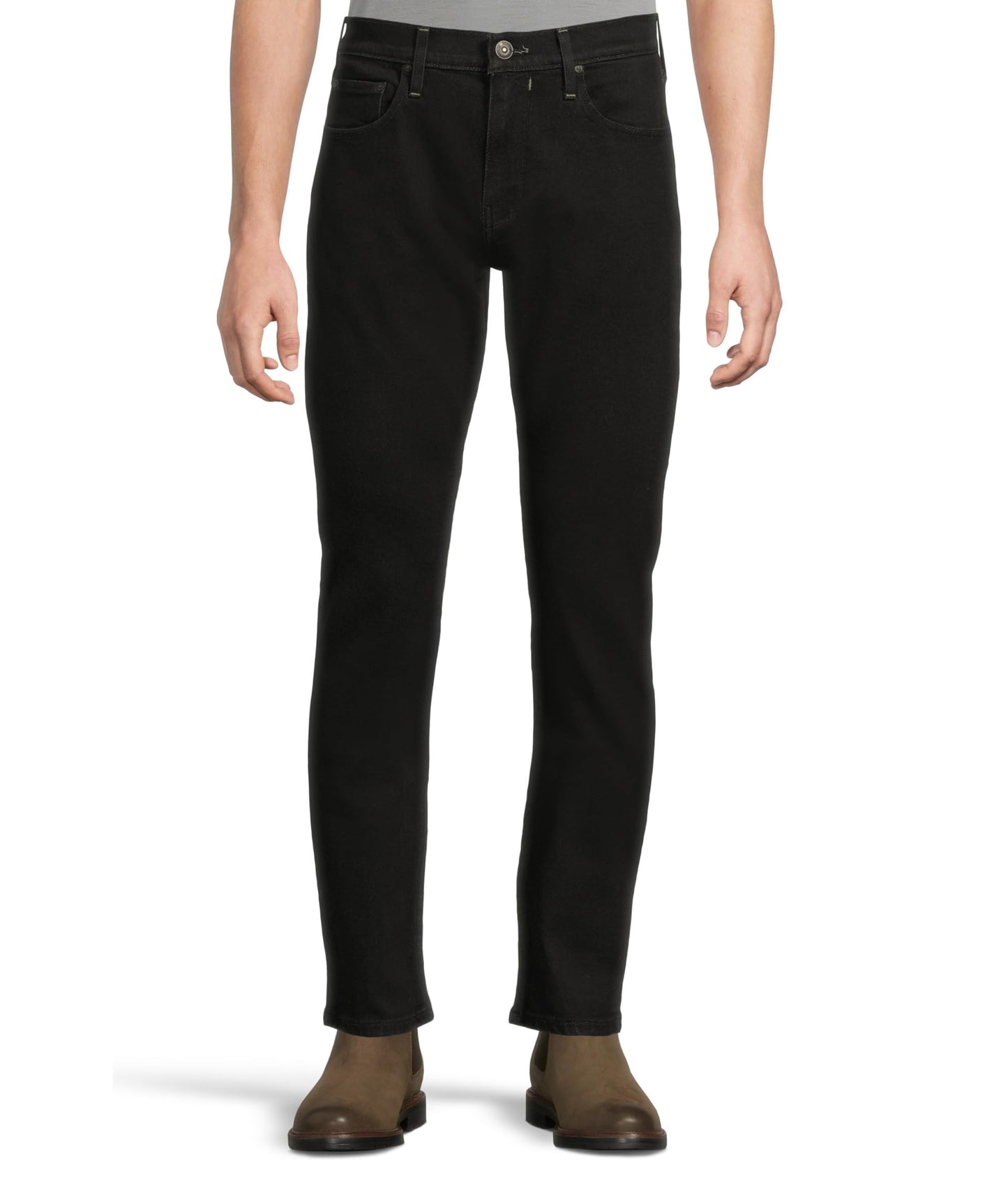 Slim Straight Stretch Denim Jeans