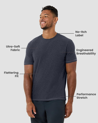 Performance Dry-Fit Athletic Training T-Shirt