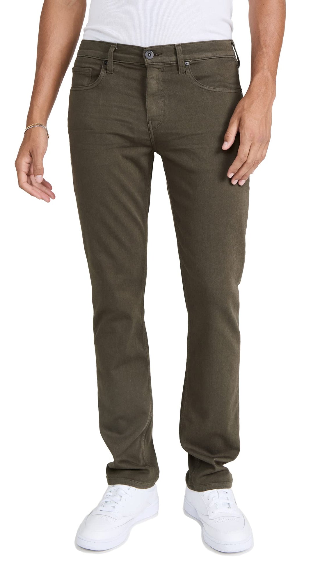 Slim Straight Stretch Denim Jeans