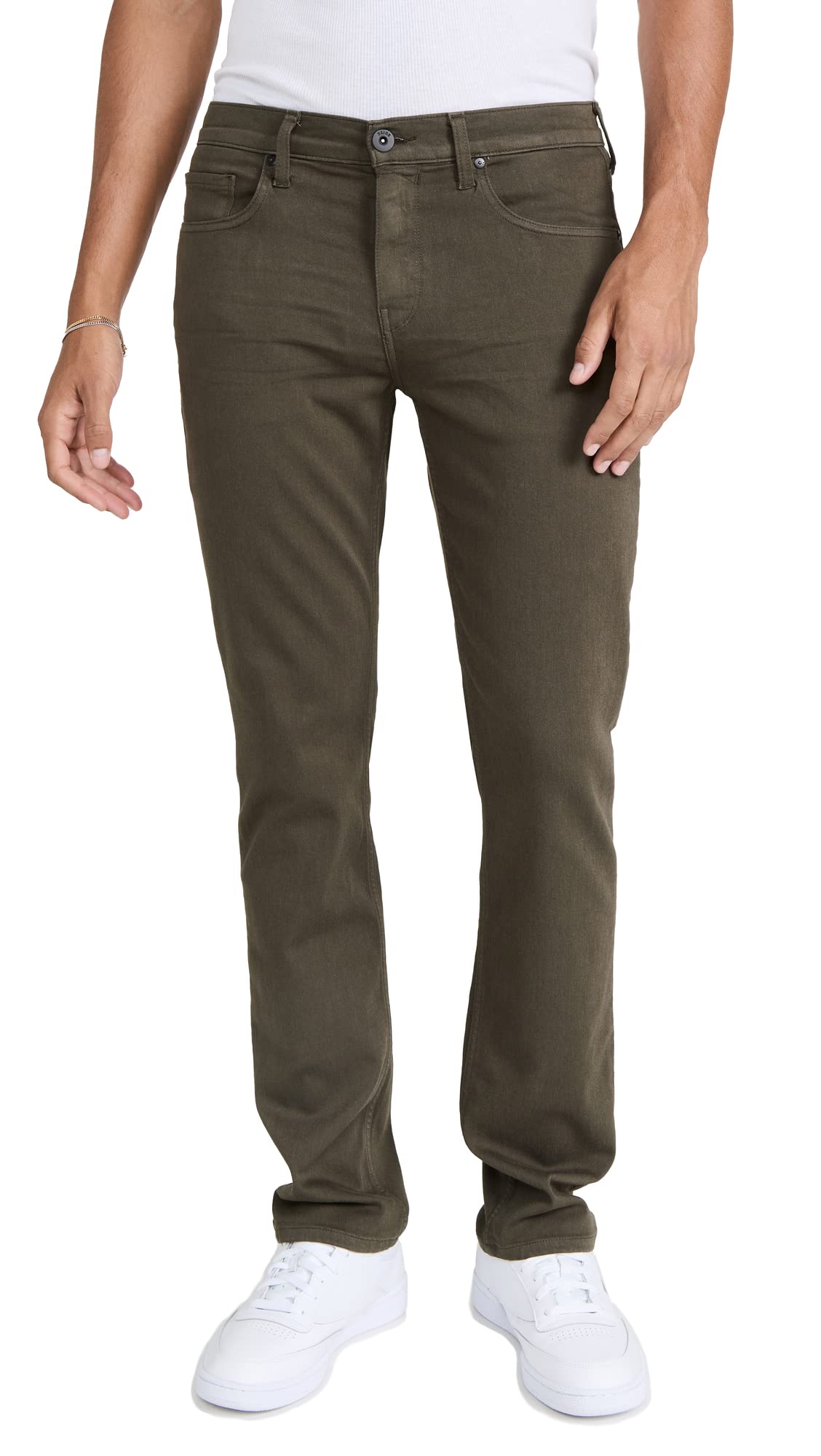 Slim Straight Stretch Denim Jeans
