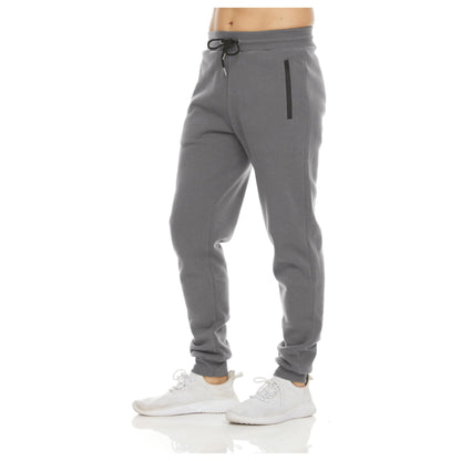 Fleece Active Jogger Pants With Zipper Pockets