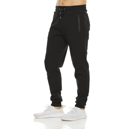 Fleece Active Jogger Pants With Zipper Pockets