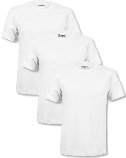 Kingsted T-Shirts for Men Pack - Royally Comfortable - Super Soft Premium Fabric - Well-Crafted Classic Tee