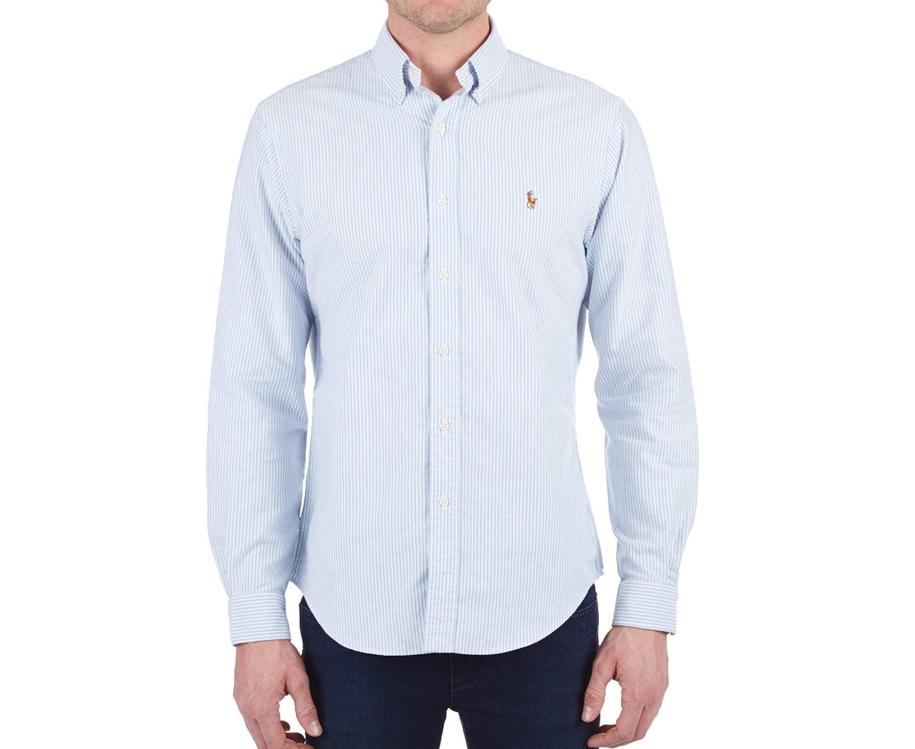 Long Sleeve Button Down Oxford Shirt